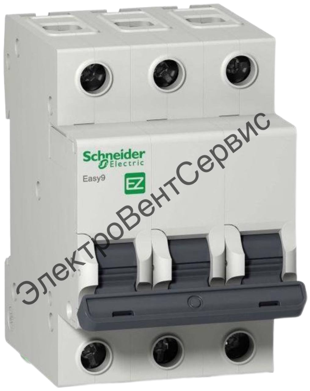 Автоматический выключатель EASY 9 3П 6А С 4,5кА 400В