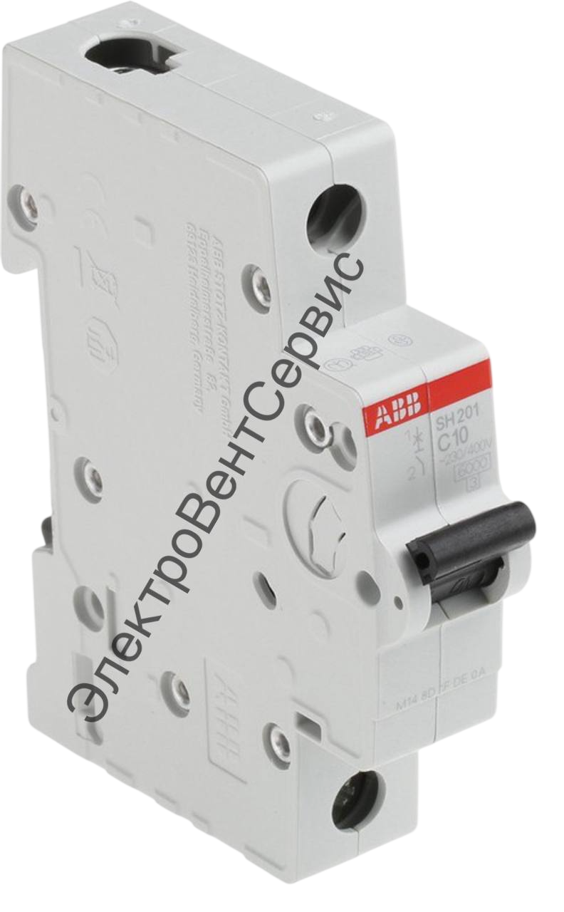 Автоматический выключатель SH201-C10 1x10A C 6kA