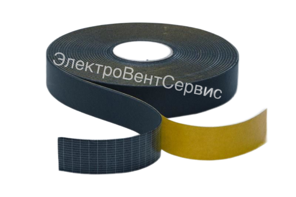 Лента из вспененного каучука армированная 50х3 мм 15 м